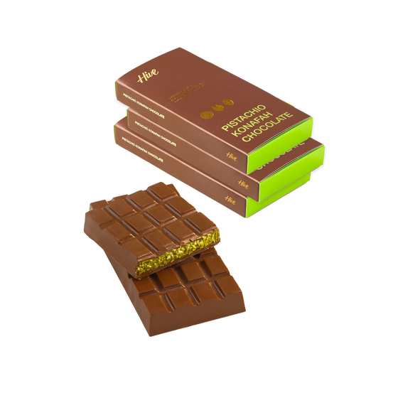 (Pack of 3) Pistachio Konafah Chocolate