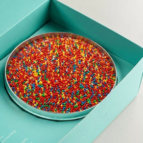 Hive Red Velvet Dot Cake