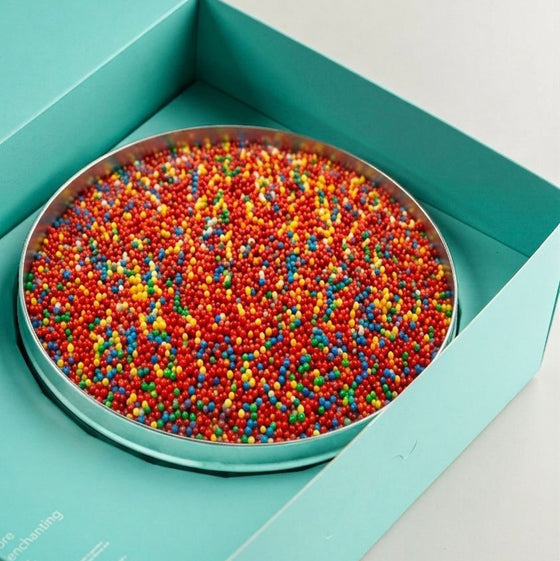 Hive Red Velvet Dot Cake